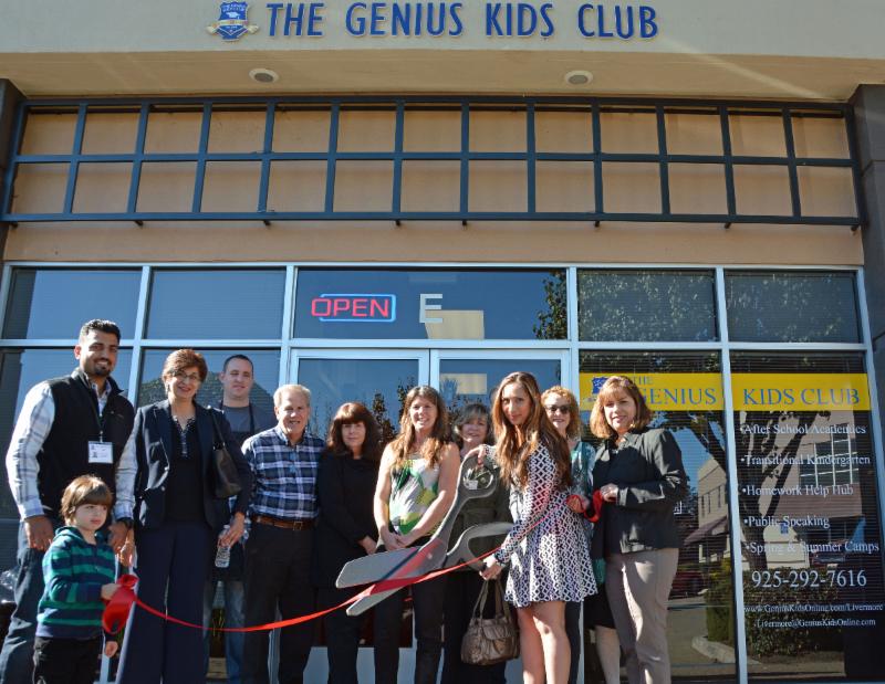 The Genius Kids Club Ribbon Cutting